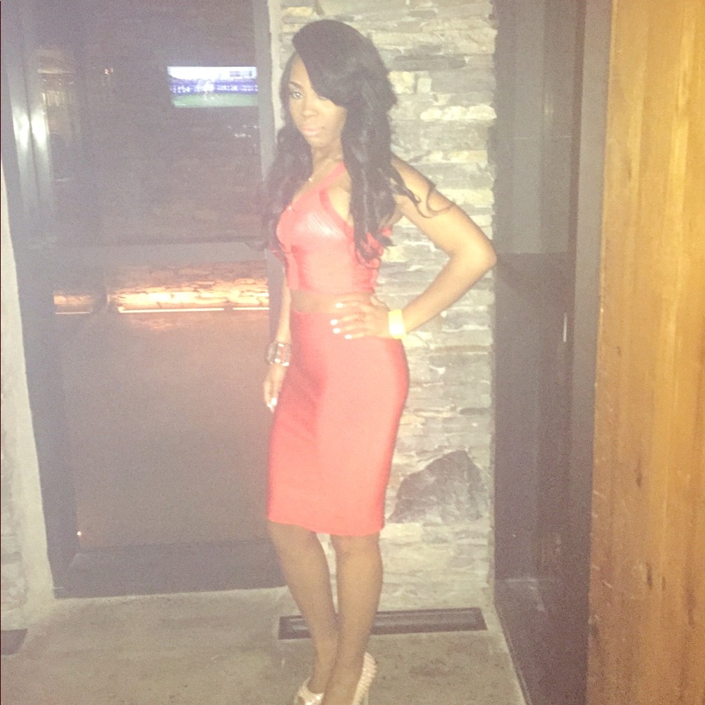Red little dress
